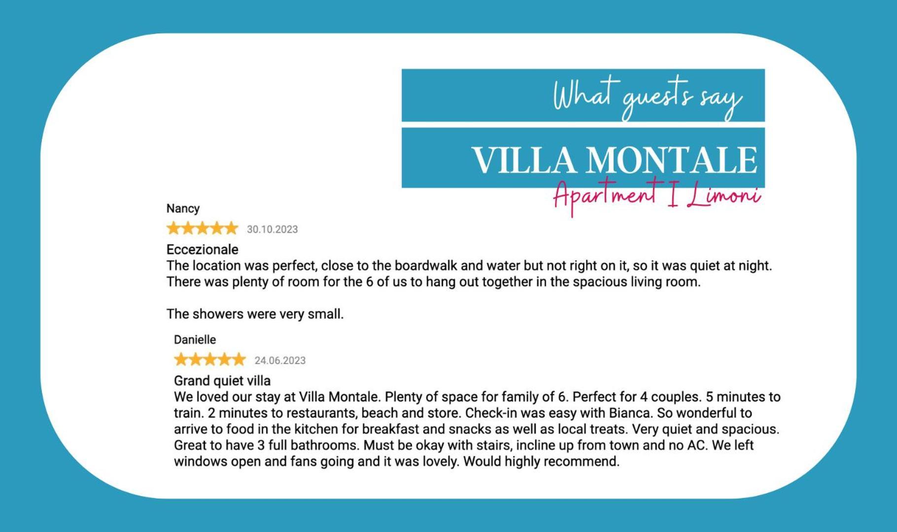 Villa Montale Apartment I Limoni Monterosso al Mare Exteriör bild