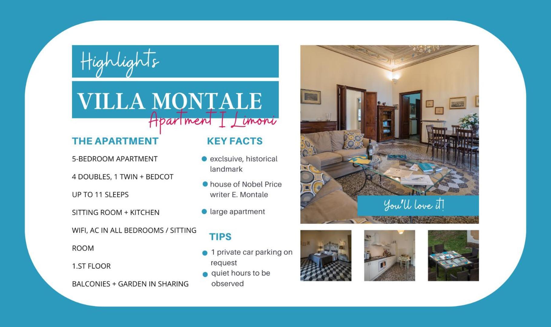 Villa Montale Apartment I Limoni Monterosso al Mare Exteriör bild